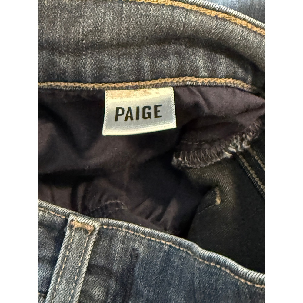 PAIGE‎ Women's Federal Style Medium Blue Wash Jeans Size 32 - Picture 4 of 14